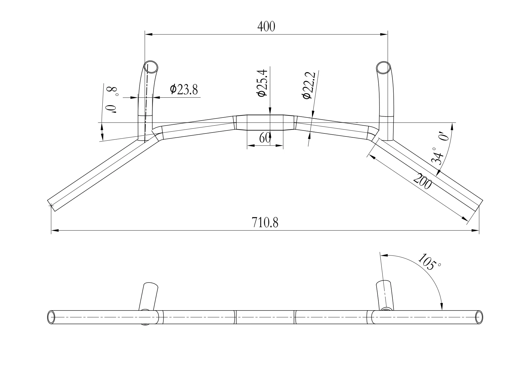 BlackSnow HBA01 handlebar - Image 3
