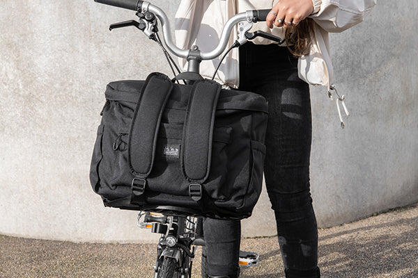 Brompton Metro Backpack Medium in Black 14L - Image 2