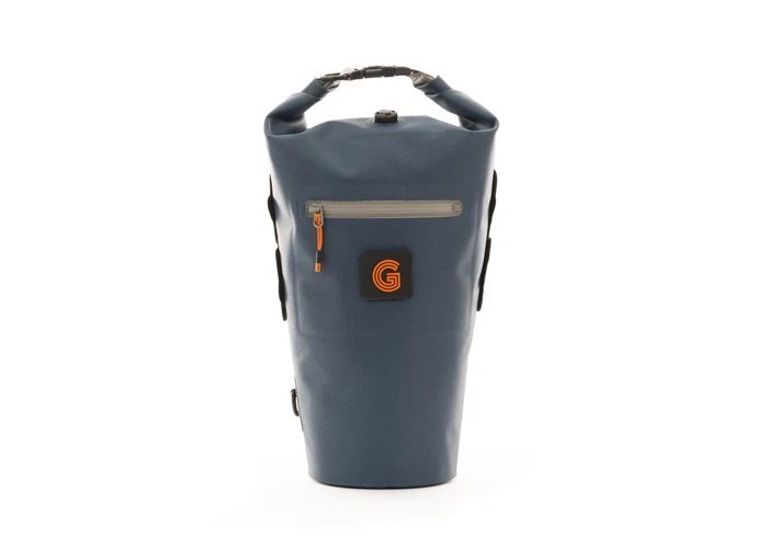 Brompton Waterproof Roller Rack Bag - Navy/Grey
