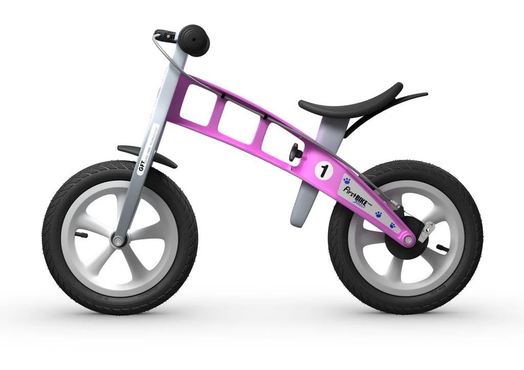 FirstBIKE Street Pink With Brake - Image 2