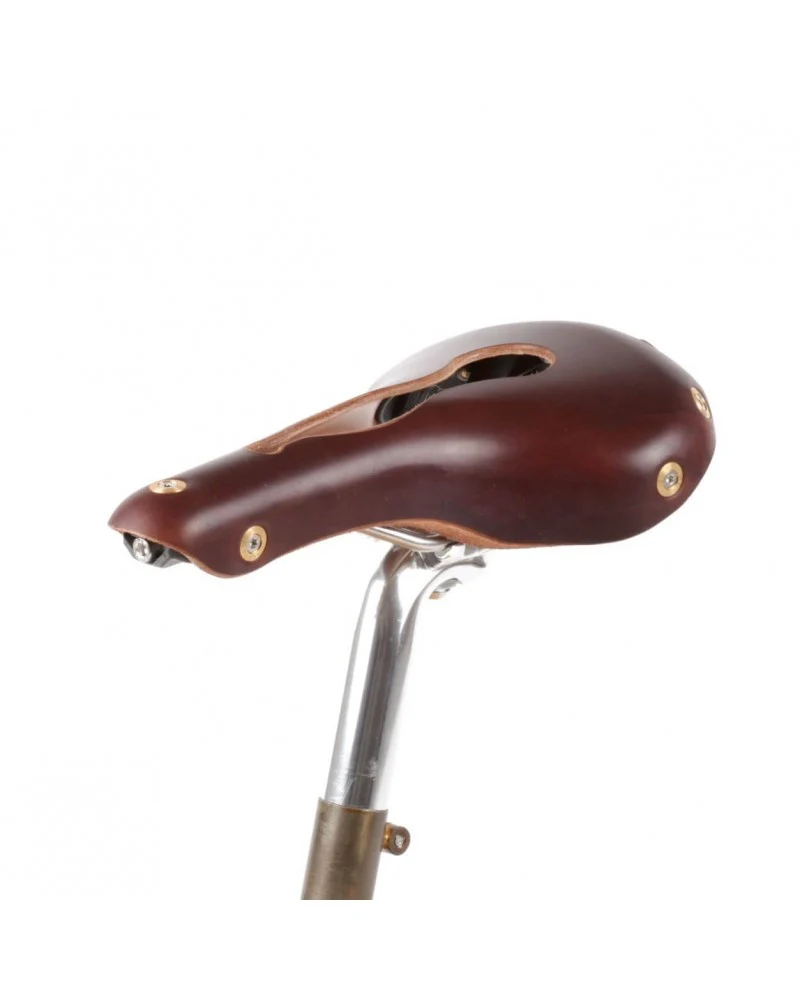 Berthoud Cycles Aspin Open Leather Saddle - Image 2