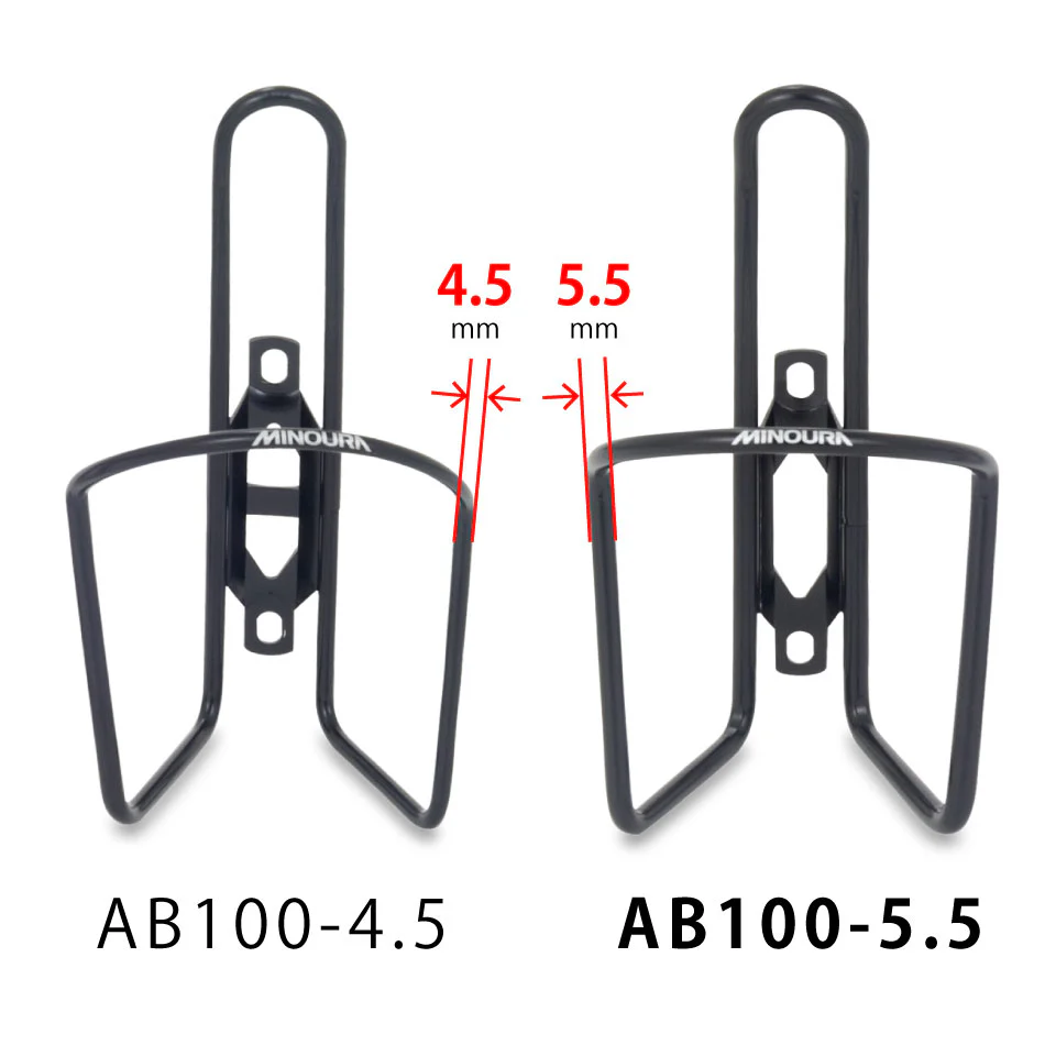 Minoura Bottle Cage 5.5mm Black - Image 2