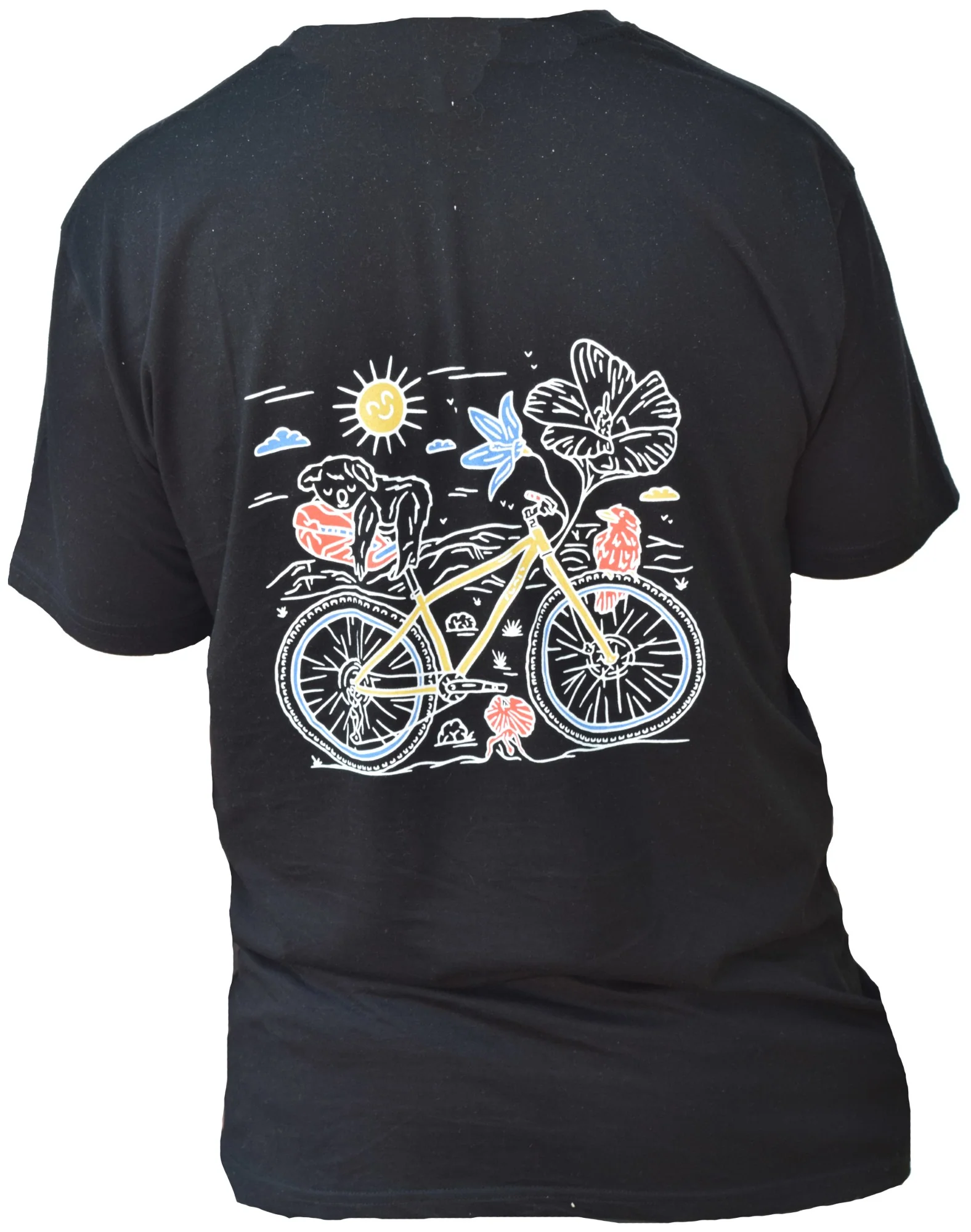 Omafiets 'Australiana' T-Shirt - Bikepacking