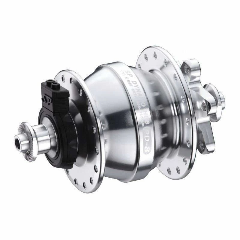 Shutter Precision PD-8 Dynamo Hub (Q/R, 6-bolt) - Image 2